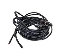 2m GX12 cable connectors waterproof joint extension cable plug male and female M12 2pin 3pin 4pin 5pin 6pin NWPNLXEA(5Pin female)
