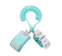 2m Laisse Poignet Enfant Bébé Anti Perte Sécurité Poignet Lien Harnais de Sécurité Sangle Corde Sac À Dos Laisse Marche Main Ceinture Bande Bracelet pour Tout-Petits Enfants(Vert)