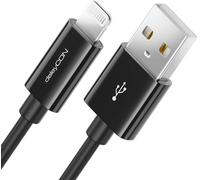 2M Lightning 8 Pin Usb Câble De Charge & Données Certifié Mfi Et Compatible Avec Iphone 14 Pro Max 14 Pro 14 Plus 14 Se 13 Pro Max 13 Pro 13 Mini 12 Pro Max 12 Pro 12 Mini - Noir[CAB9162799]