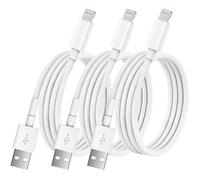 2M MFi Certified iPhone Charger Cable, 3 Pack Apple Lightning to USB Cable Cord 2m for iPhone 14/13 Pro Max/12 Pro/11/11Pro