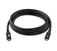 2m OWC TB5/TB4/USB4/C up to 80/120Gb/s Retail Cable 240W | Données 80 Go/s - Augmentation de la bande passante 120 Go/s - Jusqu'à trois écrans 8K - PD 240 W - Compatible avec