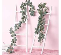 2M Plantes artificielles Vert Garland Faux soie Vigne Couronne Mariage Mur Feuilles Décor Accessoires