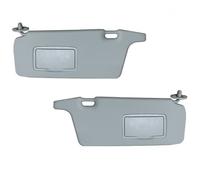 2M Plastic Pare Soleil pour Honda Civic 2001 2002 2003 2004 2005 Gauche + Droite Paire conducteur + côté Passager Gris