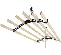 2m Séchoir de plafond en bois Séchoir à vêtements Séchoir à linge Séchoir de plafond