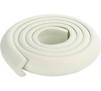 2M Table de sécurité bébé épaissie en forme de L Protection d'angle de bord Coussin de protection Bandes de choc anti-collision, blanc