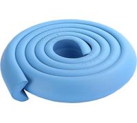 2M Table de sécurité bébé épaissie en forme de L Protection d'angle de bord Coussin de protection Bandes de choc anti-collision, bleu ciel