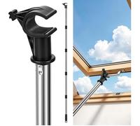 2m télescopique inox - Canne velux - Crochet fenêtre de toit