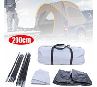 2m Tente de camping étanche à l'eau Protection solaire Tente de voiture Tente arrière de camion Tente de coffre Tente de voyage Tente de pêche