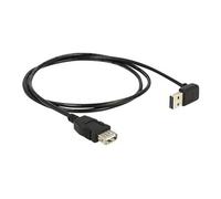 83548 Câble USB 2.0 Plaqué Or 2m Noir 24AWG,28AWG 480Mbps DELOCK
