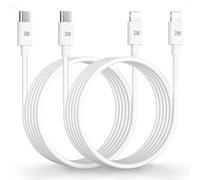 2M USB C to Lightning Cable, [MFi Certified] USB Fast Charging Cable for iPhone, Lightning USB C Compatible with iPhone 14/13/12/11/X/XS/XR/8/7/6/SE/iPad, MacBook