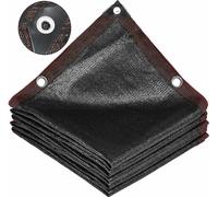 (2m x 4m, noir) 95% Filet d'ombrage, bâche, voile solaire, toile d'ombrage multifonctionnelle et respirante, pour jardin, serre, fleurs, filets d'ombrage pour plantes