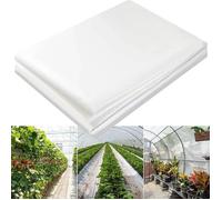 2m x 6m Bâche de Serre, Film Polyéthylène de Bonne Qualité, Film de Serre Tunnel pour Couvrir Les Jardin, Légumes und Tomate
