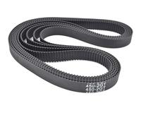 2M2GT Timing Belt Lp=430 436 440 444 448 450 454 460 466 468 470 476 478 480-500 Width 6mm Rubber 2Pcs(460-2GT-(230 Teeth))