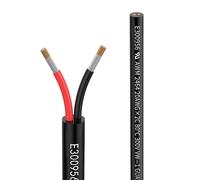 2metros 20awg Wire 2×0.5mm² 2metros Extension Cable Ul2464 Voltage 5v/12v/24v/300v Tinned Copper Wire Oxygen Free Strand