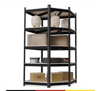 2mGoods Étagère pour charges lourdes - 180 x 120 x 60 cm - 1000 kg - Étagère en métal surélevée - Résistante à la moisissure - Pour cave, atelier (180 x 70 x 40-70 cm - 1 pièce)