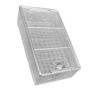 2mm mesh Mesh Perforated Baskets Sterilization Tray, Medical 304 Stainless Steel Instrument Tool，Medical Instrument Tray(40x25x7cm/15.75x9.84x2.76in)