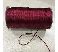 2Mm Queue De Rat Soie Satin Cordon Macramé Cordon Couleurs Assorties Ficelle En Nylon Pour Perles Fabrication De Bijoux 20 Mètres