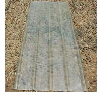 2mm Tôle Ondulée, 2/4/6/8/10/12/15pcs Panneaux De Toiture Solide Et Durable, Plaque D'éclairage du Jour en FRP, Feuille De Toit Sunshine, Feuille De Toit Transparente (0.9×1.2m/35×47in,2pcs)