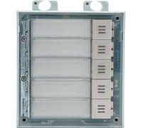 2N Extension de bouton d'appel IP Verso - Module de bouton de sonnette - argenté