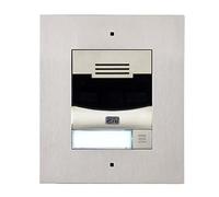 Axis Interphone IP Solo 9155301F sans caméra – montage encastré – Nickel