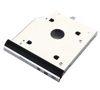 2nd Disque Dur HDD SSD Caddy Adaptateur pour Dell Latitude E5420 E5520 E5430 E5530 avec Cadre Façade + Support en métal