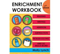 2nd Grade Enrichment Activity Book, Second Grade Math Enrichment, Second Grade Fun Activities, Activity Book for Kids Ages 7-8 Covering Addition, ... Fractions, Money, Compound Words, Graphing