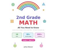 2nd Grade Math: Workbook with Lessons, Practice Pages, Answer Key & Completion Certificate (Grade 2, Ages 7-8)