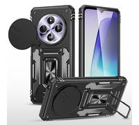 2NSPDRGNI Coque Compatible avec Xiaomi Redmi 14C,Protection de la Caméra en PC Dur Anti-Chut Renforcée Case Armor Antichoc Bumper Housse Etui,Noir