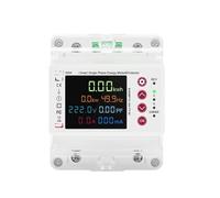 2P 100A bidirectionnel énergie électrique kilowattheure compteur fuite sur et sous tension protecteur relais commutateur limiteur de courant