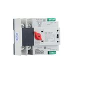 2P 2P 63A 100A Din Rail ATS Dual Power Automatic Transfer Switch Electrical Selector Switches Uninterrupted Power NWPNLXEA(63A)