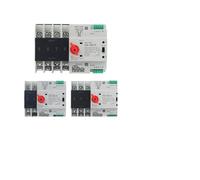 2P 3P 4P Din Rail ATS Dual Power Automatic Transfer Switch Electrical Selector Switches Uninterrupted Power MQXFCZUX(2p,100A)