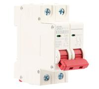 2P 40A DC 500V Mini-disjoncteur MCB Disjoncteur de sécurité DZ47-63Z-2P