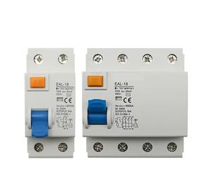 2P 4P 10/30/100/300mA Type AC Electromagnetic Residual Current Circuit Breaker Differential Breaker Switch IINKUEYK(10mA,2P 40A)
