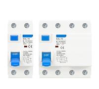 2P 4P 10/30/100/300mA Type AC RCCB RCD ELCB Electromagnetic Residual Current Circuit breaker Differential Breaker Safety Switch(10mA,2P 25A)