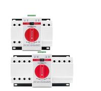 2P 4P 63A 125A ATS PV Dual Power Automatic Transfer Switch AC230V 400V 50 60Hz Type MCB Auto Manual Switches Circuit Breaker ICXLPMC(2P 63A 220V)