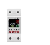 2P 63A Smart Meter Circuit Earth Leakage Over Under Voltage Protector Relay Device Switch Breaker Kwh Meter AUOQKQUT