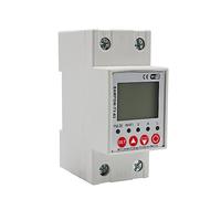 2P 63A TUYA APP WiFi Circuit Intelligent Fuite À La Terre sur sous Tension Protecteur Relais Dispositif Interrupteur Disjoncteur Énergie Puissance KWh Mètre Contrôle Précis L'énergie