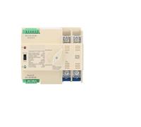 2P ATS Dual Power Din Rail 50/60Hz 63A/100A AC 220V Automatic Transfer Switch Uninterrupted Power Controller EKFBQBGW(100A)