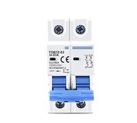2P DC 1000V Mini disjoncteur solaire 3A 6A 10A 16A 20A 25A 32A 40A 50A 63A DC MCB for système PV 1 pièces Interrupteur automatique (Size : 6A)