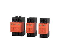 2P DC 500V 800V 1000V 3P 1000V 1500V SPD 20-40kA Solar PV DPS Surge Suppressors/DC Surge Protector AUOQKQUT(3P 1500V)