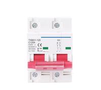 2P DC 600V Solar Circuit Breaker Battery Switch 125A 100A DC MCB for Photovoltaic PV System RRBXXUYN(100A)