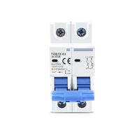 2P DC MCB 1000V Solar Circuit Breaker 3A 6A 10A 16A 20A 25A 32A 40A 50A 63A DC MCB AUOQKQUT(6A)