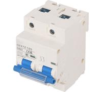 2P Mini Disjoncteur 10KA Pouvoir de coupure Système PV Solaire Petit Disjoncteur 80A DC1000V Interrupteur Bleu