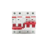 2P + MTS AC 400V Double Puissance, Transfert Manuel, Disjoncteur De Verrouillage, Interrupteur Déconnexion Isolant Sur Rail Din MCB 16A 40A 63A(16A)