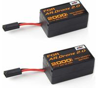 2Pack 11.1 V 2000 mAh Batterie Rechargeable Pour Parrot AR.Drone 2.0 Quadcopter