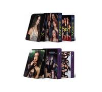 2Pack/110pcs KATSEYE Cartes photo pour EYEKONS Filles Kpop Fans Cadeau | KPOP KATSEYE Merch Lomo Card avec boîte à cartes postales pour l'affichage de l'album