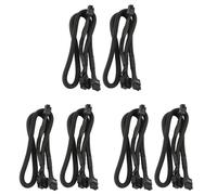 2Pack 8 PIN TO Dual Pin 6 PCIE VGA Power Supply Cable for
