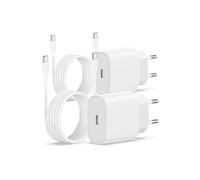 2Pack Câble Chargeur iPhone 15 16, 20W USB C Chargeur Rapide 2M Câble C to C pour iPhone 16 Pro/16 Pro Max/15 Pro Max/15 Plus,TECHTA