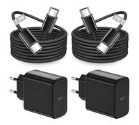 2Pack Chargeur USB C 45W pour Samsung Galaxy S26 S25 Ultra/S24+/S24 Ultra/S23+/S23 Ultra/S22/Note20/10/A56/A55/Z Fold 7 6 5, Prise Chargeur Rapide USBC Prise USB C Chargeur Type C avec Cable USB C 2M