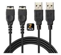 Accessoire pour manette GENERIQUE 2PACK Exlene Gameboy Advance SP chargeur, GBA SP câble chargeur Cordon Compatible avec DS NDS GBA Game Boy Advance SP ¡